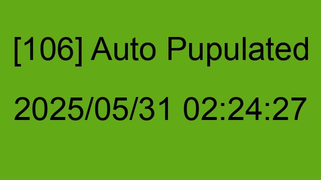 [106] Auto 2025/05/31 02:24:27
