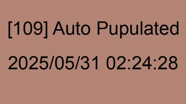 [109] Auto 2025/05/31 02:24:28