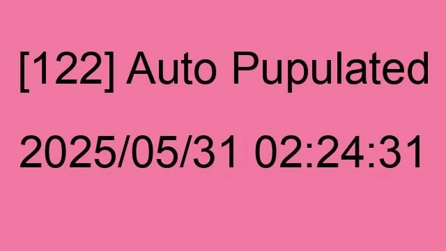 [122] Auto 2025/05/31 02:24:31