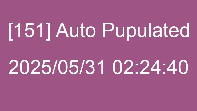 [151] Auto 2025/05/31 02:24:40