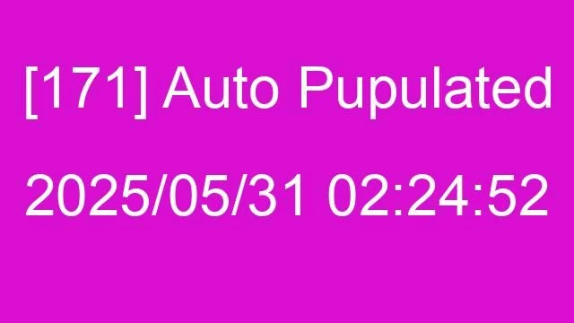 [171] Auto 2025/05/31 02:24:52