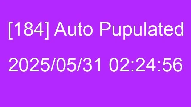 [184] Auto 2025/05/31 02:24:56