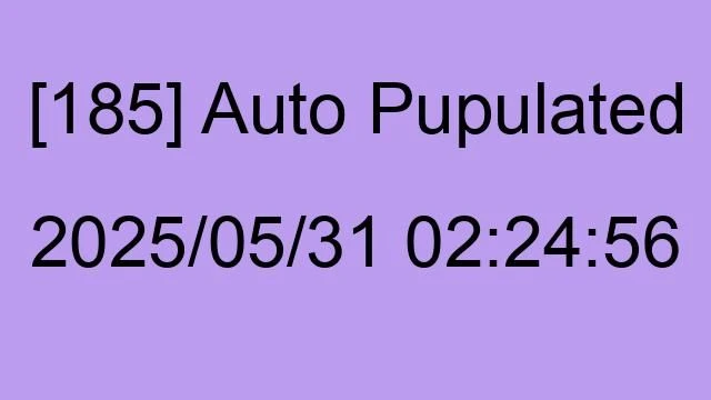 [185] Auto 2025/05/31 02:24:56