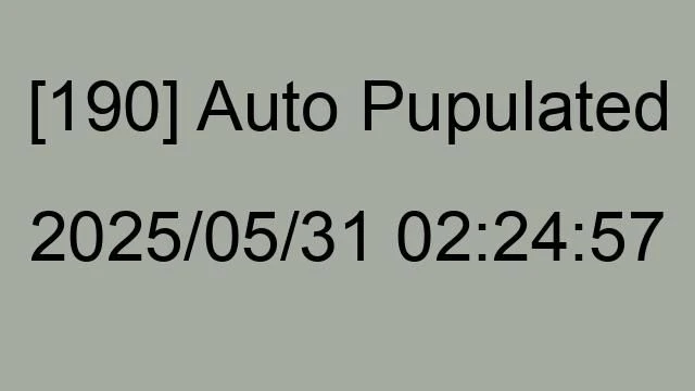 [190] Auto 2025/05/31 02:24:57