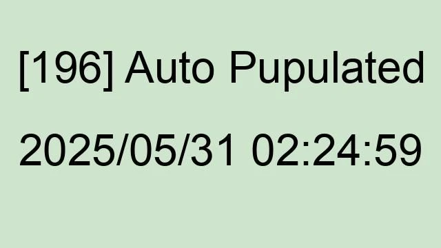 [196] Auto 2025/05/31 02:24:59