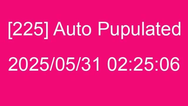 [225] Auto 2025/05/31 02:25:06