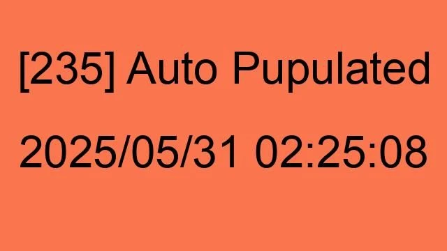 [235] Auto 2025/05/31 02:25:08