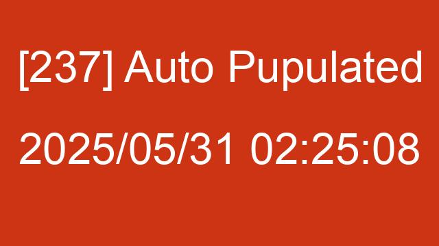 [237] Auto 2025/05/31 02:25:08