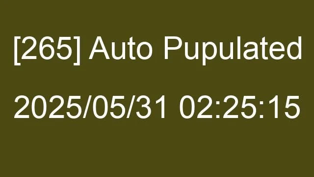 [265] Auto 2025/05/31 02:25:15