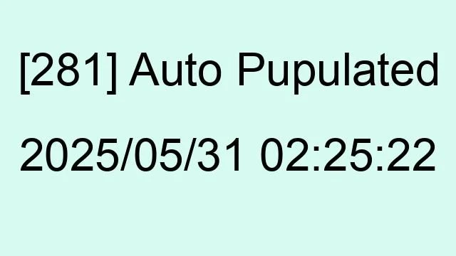 [281] Auto 2025/05/31 02:25:22
