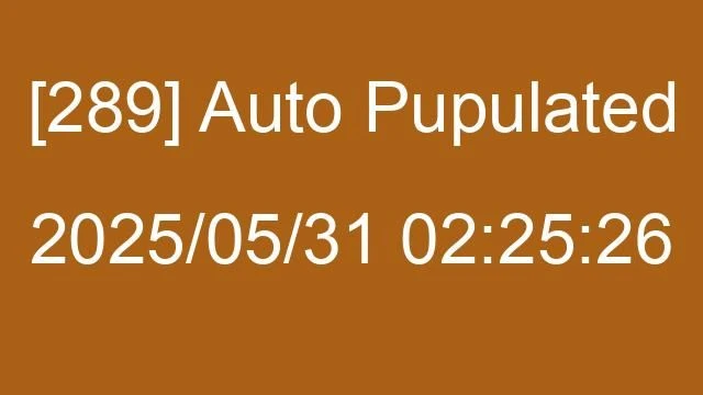 [289] Auto 2025/05/31 02:25:26
