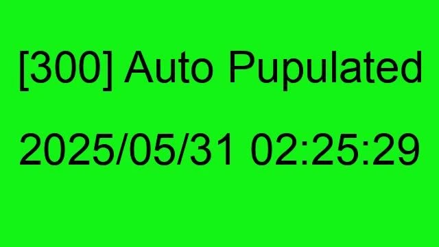 [300] Auto 2025/05/31 02:25:29