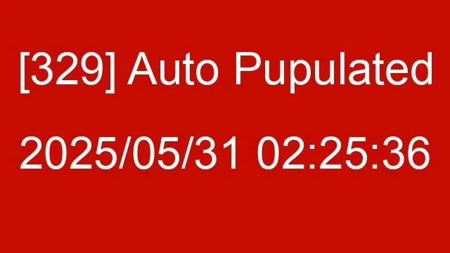 [329] Auto 2025/05/31 02:25:36