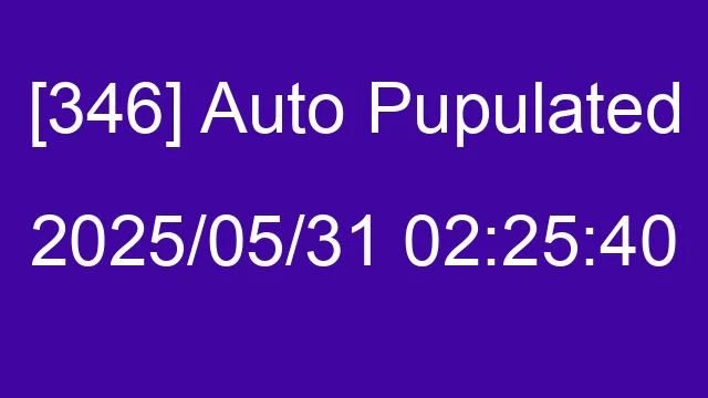 [346] Auto 2025/05/31 02:25:40
