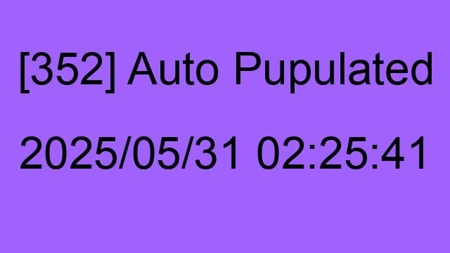 [352] Auto 2025/05/31 02:25:41