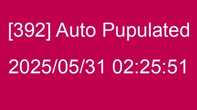 [392] Auto 2025/05/31 02:25:51