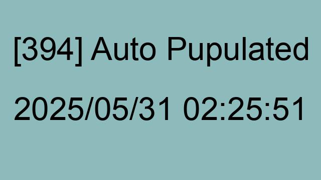 [394] Auto 2025/05/31 02:25:51