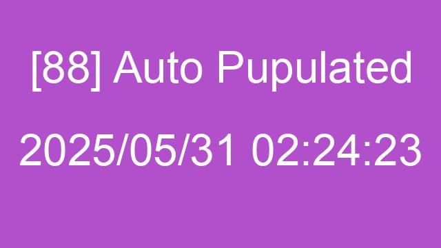 [88] Auto 2025/05/31 02:24:23